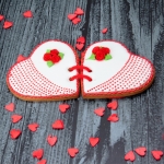 имбирные пряники на 14 февраля