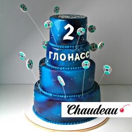 Торт на корпоратив «Глонасс» Торт на корпоратив «Глонасс»