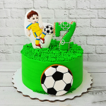Детский торт на 7 лет «Футбол»