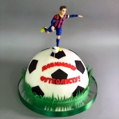 Торт футбольный «Мяч»