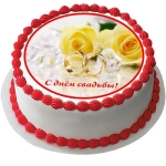 Торт свадебный №192