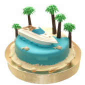 Торт праздничный №936