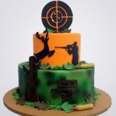 Торт охотнику «Мишень»