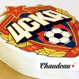 Торт футбольный «Герб ЦСКА» Торт футбольный «Герб ЦСКА»