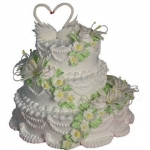 Торт свадебный №126