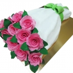 Торт Букет - розовые розы