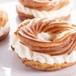 Творожное кольцо с малиной 