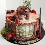 Торт охотнику «Медведь»