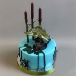 Торт рыбаку «На щуку» 