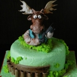 Торт охотнику «Медведь»