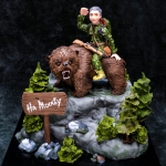 Торт охотнику «Медведь»