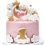 Торт для девочки на годик «Малышка»