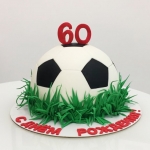 Торт в виде мяча «Футбол»