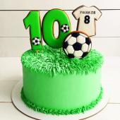Торт футбольный на 4 года «Футбол»