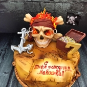 Детский торт «Пират»