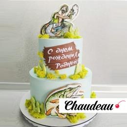 Торт рыбаку «На рыбалке»