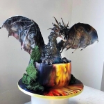 Торт с драконом TD000004703