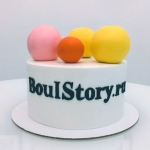 Торт в виде машины «Трал»