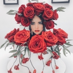 Торт на заказ «Красные розы»  Торт на заказ «Красные розы»