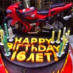 Торт «Мотоцикл» на заказ