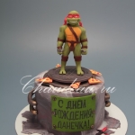 Торт черепашки ниндзя заказать в Москве