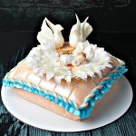 торт детский на крещение