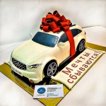 торт машина из мастики