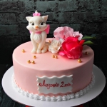 торт с кошечкой на 2 года 