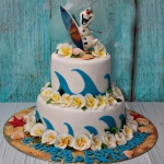 торт для деток олаф