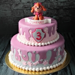 торт для девочки на 3 года 