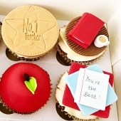 Капкейки «Здравствуй, школа» на заказ