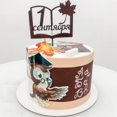 Праздничный торт «С 1 сентября» на заказ