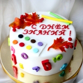 торт на день знаний