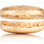 Черный Макаронс с чернилами каракатицы 