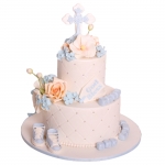 Торт на крестины девочки TKD0005242
