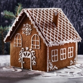 Новогодний пряничный домик NPD0005816