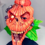 Торт «Хеллоуинская тыква»