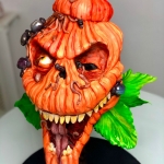 Торт «Хеллоуинская тыква»