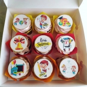 Капкейки «I love reading» 