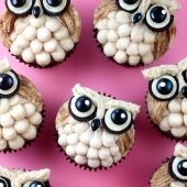 Капкейки «Сова» на заказ