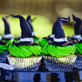 капкейки для кенди бара на хеллоуин