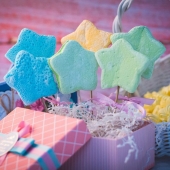 маршмеллоу на палочке на заказ 