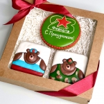 Набор имбирных пряников на 23 февраля NIP20006227    