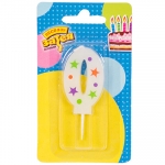 Свеча -цифра &quot;0&quot; Звезды 5см/V 1502-4224