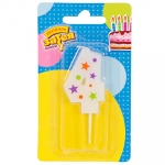 Свеча -цифра &quot;4&quot; Звезды 5см/V 1502-4228