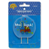 Свеча для торта 1-й ДР Мальчик 1502-2068