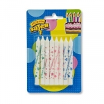 Свечи для торта С ДР Звезды 8 см, 8 шт. 1502-1130