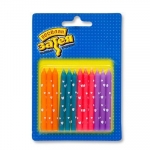 Свечи для торта Сердца, 12 штук 1502-1712