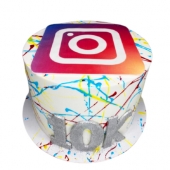 Торт со значками социальных сетей TSZS0006943                                                                                           