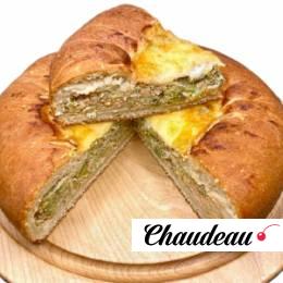 Пирог "Викинг" с лососем